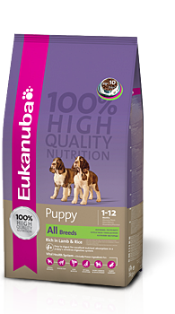Eukanuba - Puppy & Junior All Breed (Lam en Rijst), 3 KG